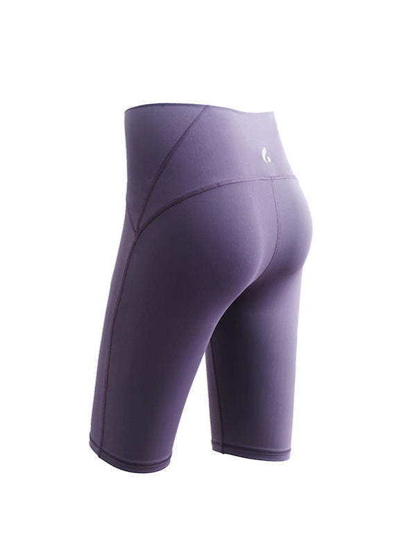 Women's tight high waist sports shorts