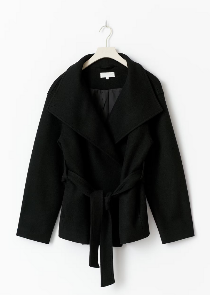 Veste Courte Col Haut