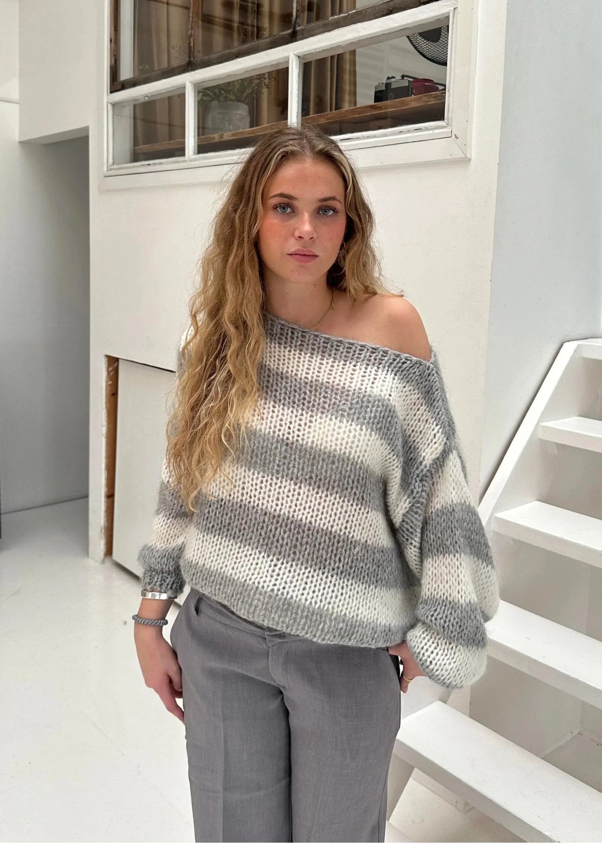 Pull à Mailles Lâches