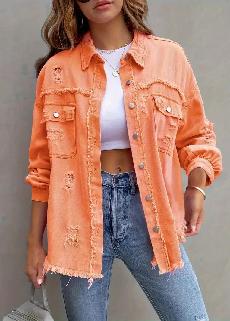 Mi-saison Denim Jacket