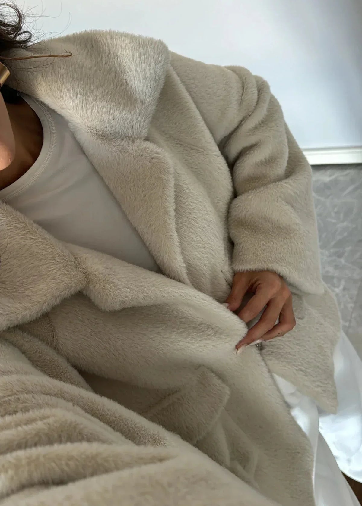 Mila Manteau Fluffy