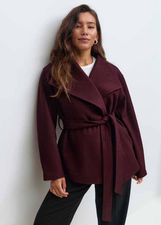 Veste Courte Col Haut