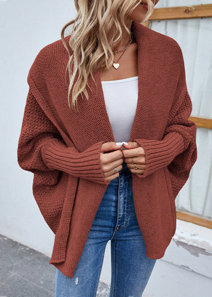 Gilet Oversize en Maille Douce