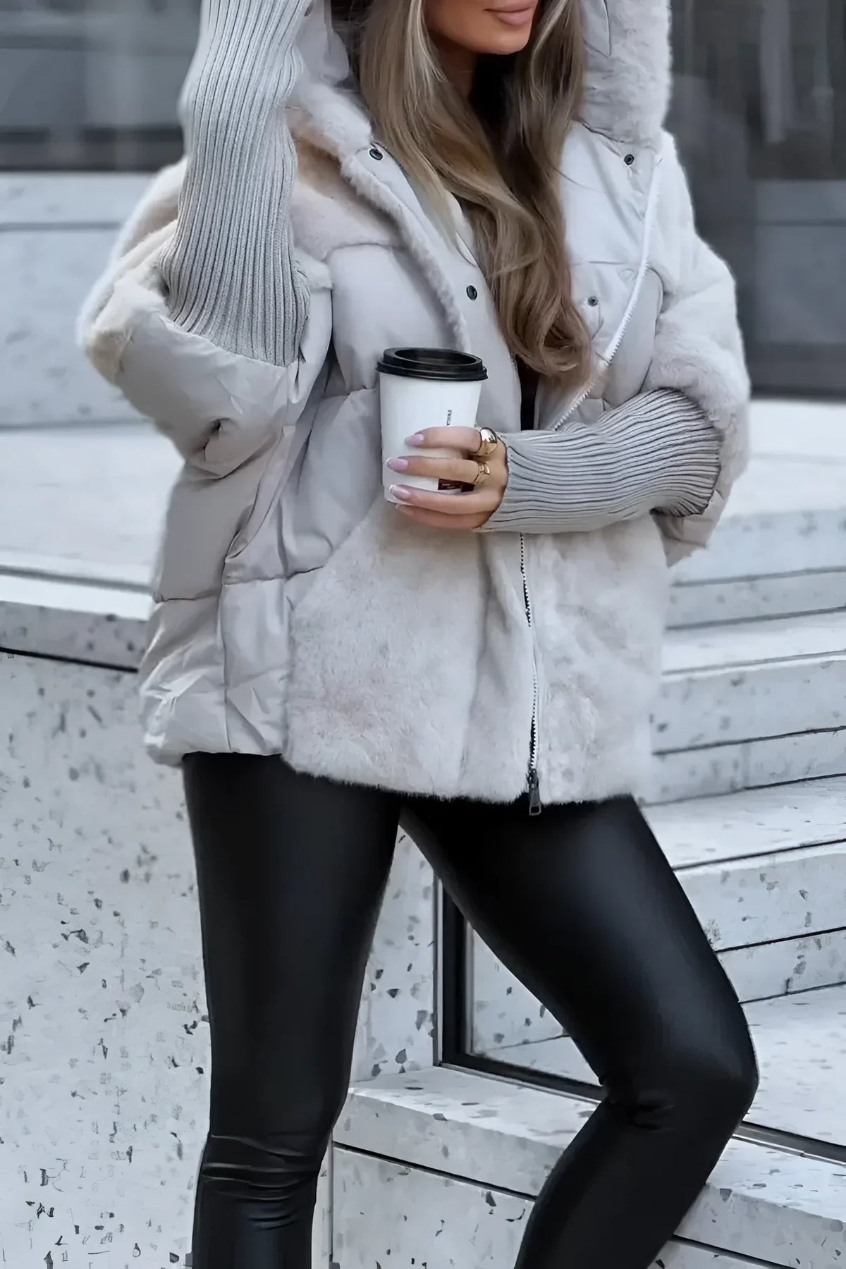 Manteau Alisha Fourrure