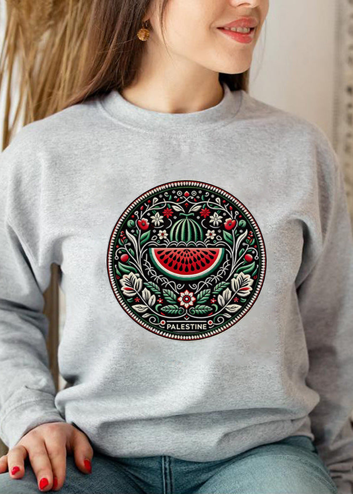 Watermelon Pattern Sweater