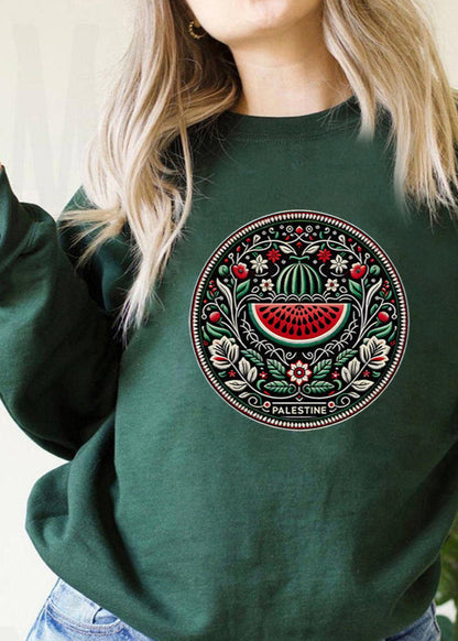 Watermelon Pattern Sweater