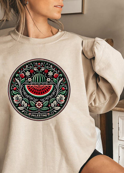 Watermelon Pattern Sweater