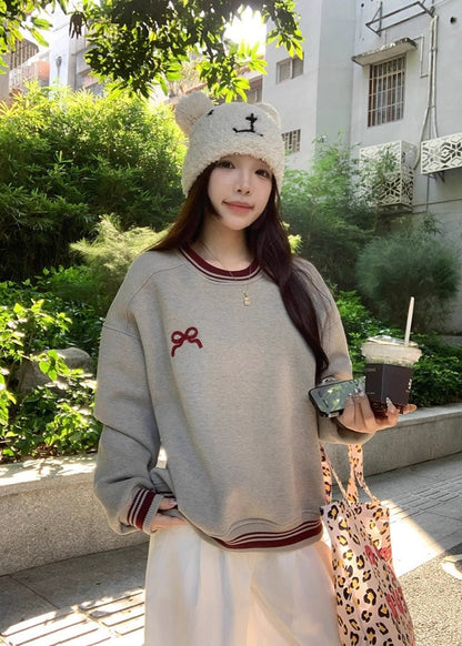 Korean Bow Sweater
