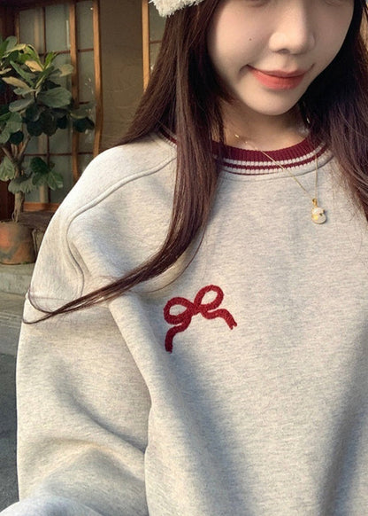 Korean Bow Sweater